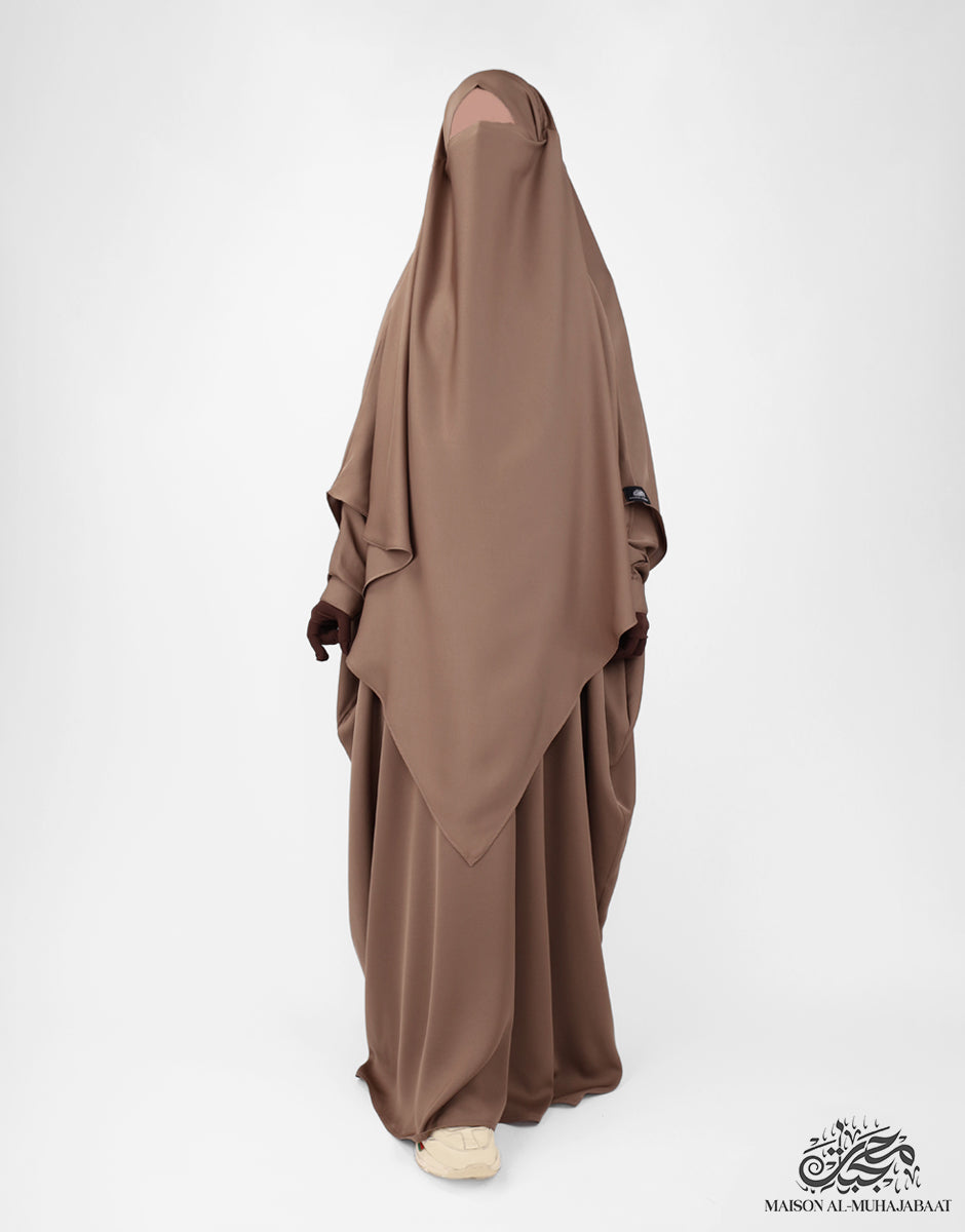 Diamond Khimar Nuraa Large - Cappuccino