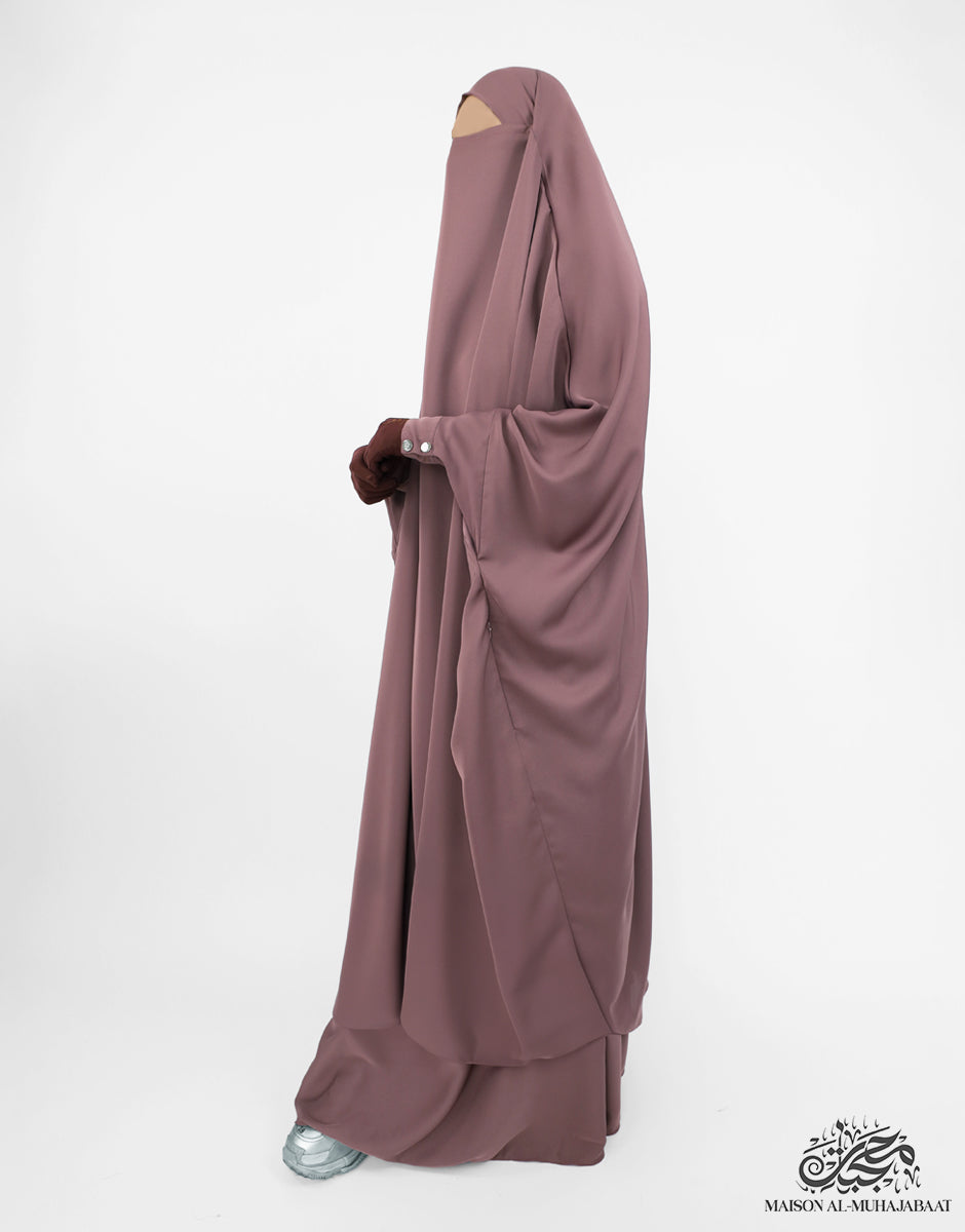 Two Piece Jilbab Haadiya with Snap Buttons - Chaii