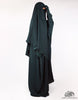 Load image into Gallery viewer, Bisht Abaya Naila with Snap Buttons - Dark Teal