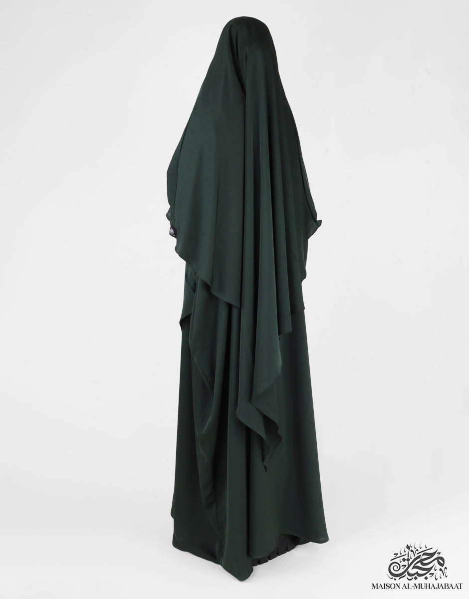 Diamond Khimar Nuraa Large - Dark Emerald