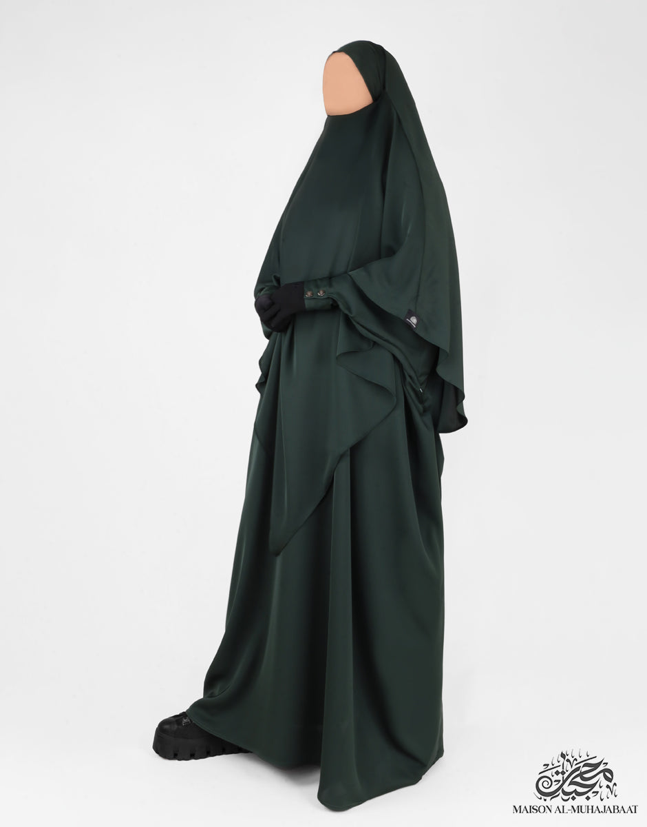 Diamond Khimar Nuraa Large - Dark Emerald