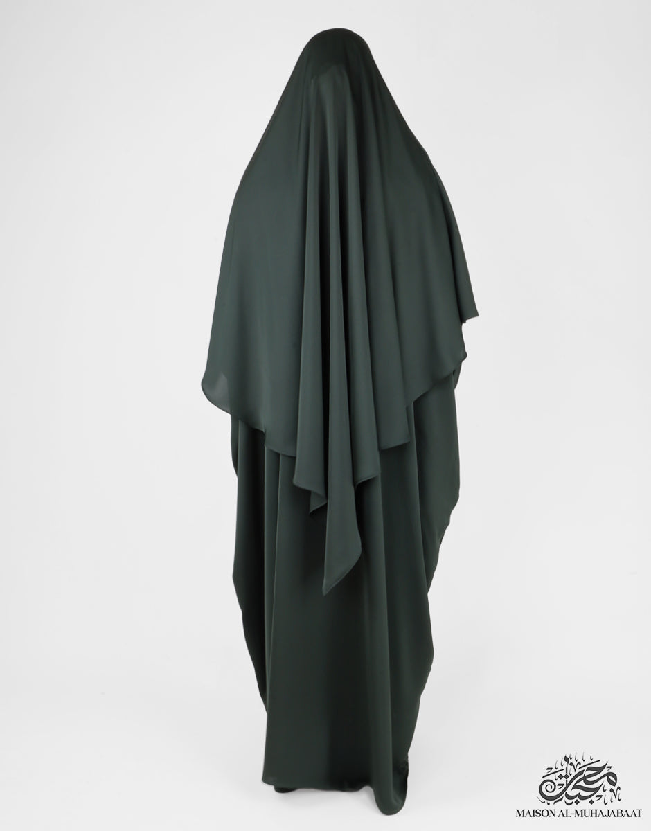 Diamond Khimar Nuraa Medium - Dark Emerald