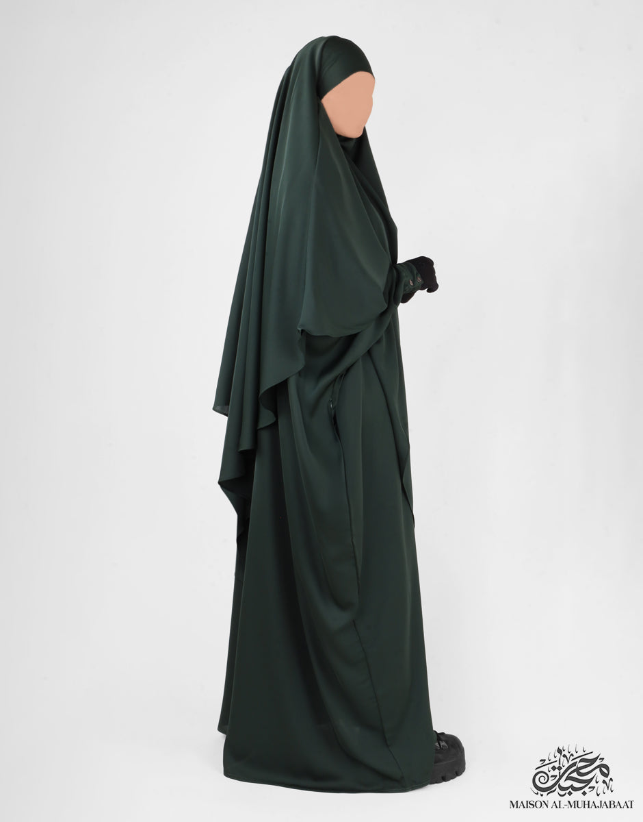 Diamond Khimar Nuraa Medium - Dark Emerald