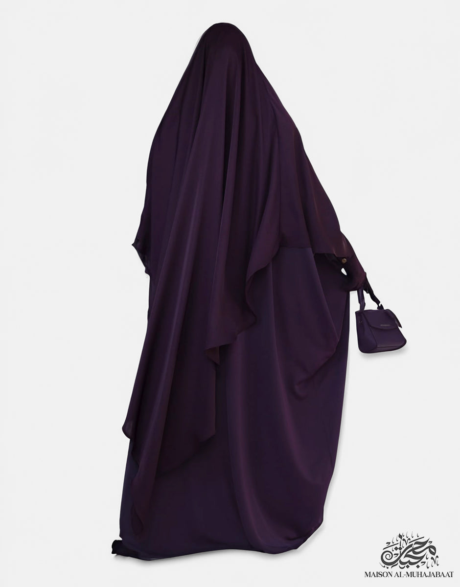 Diamond Khimar Large - Sötétlila