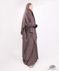 Load image into Gallery viewer, Bisht Abaya Naila with Snap Buttons - Dusky Mauve