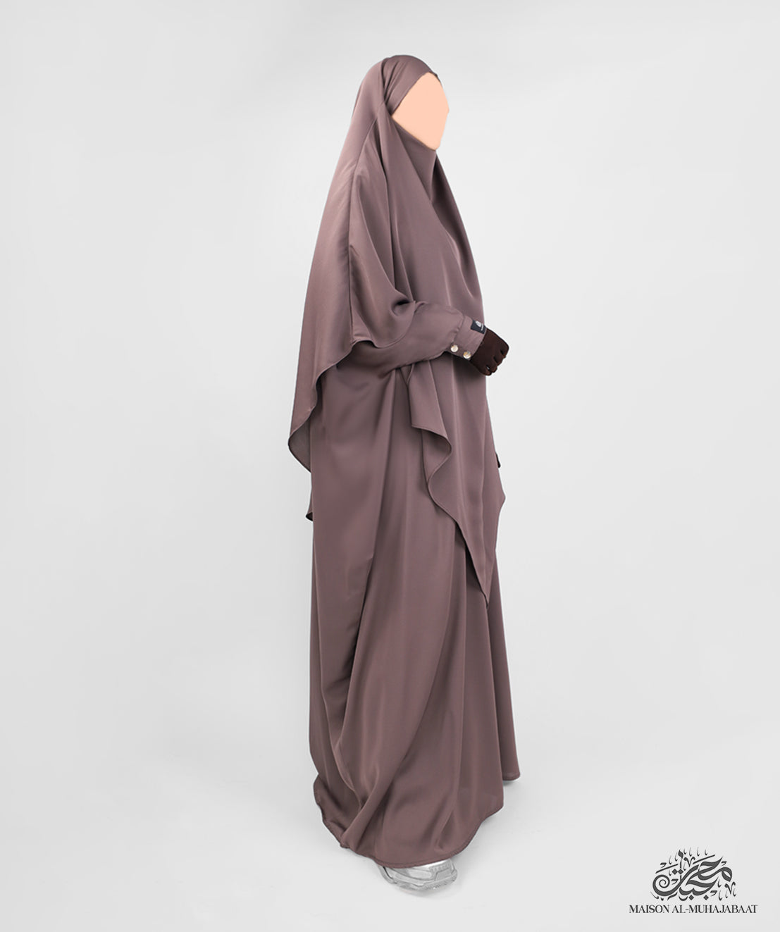 Diamond Khimar Nuraa Extra Large - Dusky Mauve