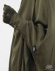 Bisht Abaya Naila with Snap Buttons - Forest