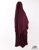 Load image into Gallery viewer, Diamond Khimar Nuraa Extra Large - Mulberry