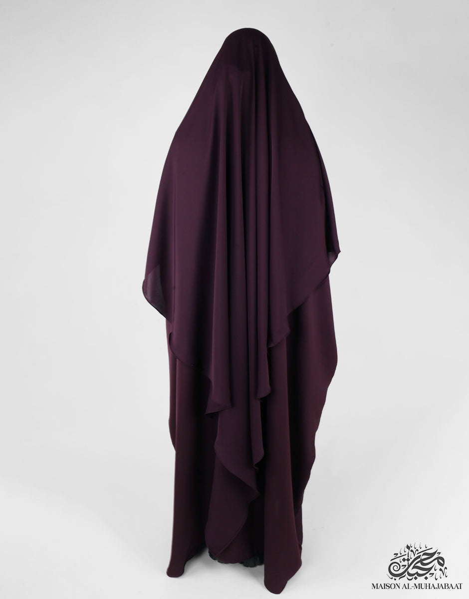 Diamond Khimar Nuraa Extra Large - Royal Purple