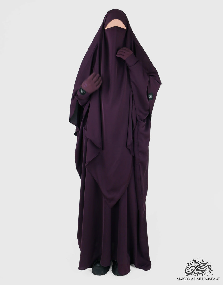 Diamond Khimar Nuraa Extra Large - Royal Purple