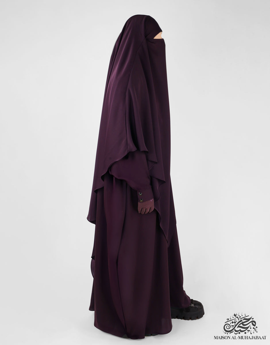 Diamond Khimar Nuraa Extra Large - Royal Purple