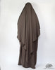 Load image into Gallery viewer, Diamond Khimar Nuraa Extra Large - Taupe Brown