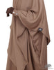 Load image into Gallery viewer, Bisht Abaya Naila with Snap Buttons - Cappuccino
