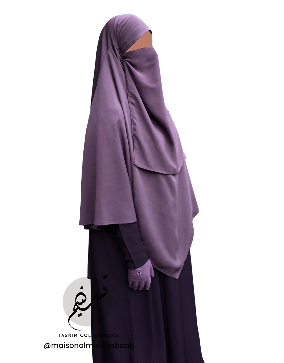 Elastic Half Niqab Large - Tasnim Collections
