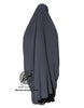 Load image into Gallery viewer, Two Piece Jilbab Asiya Charcoal - Tasnim Collections