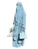 Load image into Gallery viewer, Two Piece Jilbab Asiya Light Blue - Tasnim Collections