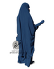 Load image into Gallery viewer, Two Piece Jilbab Asiya Prussian Blue - Tasnim Collections